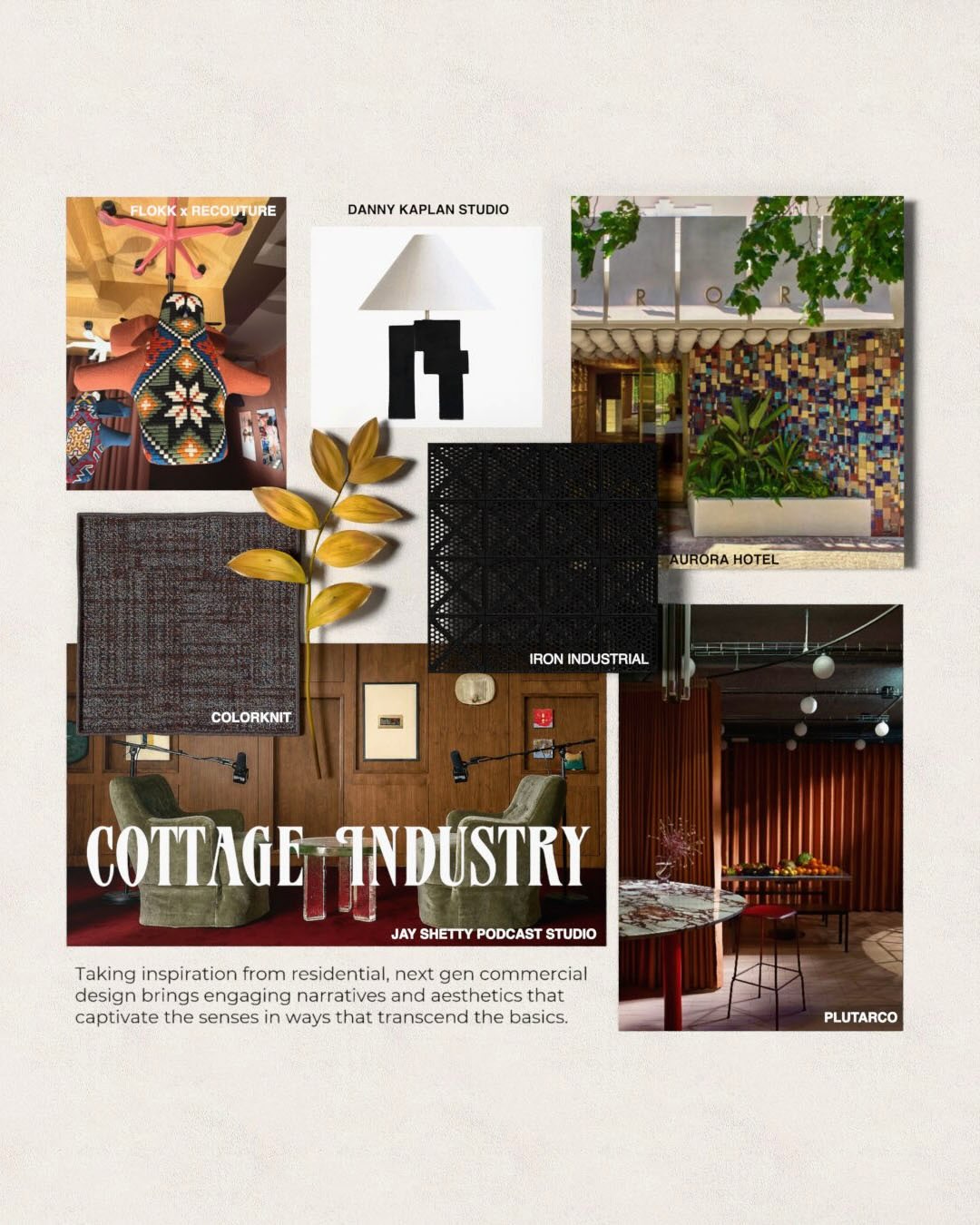 Our 2028 Commercial Trend Report is now available featuring 200+ pages of macro and design insights. We’ve partnered with @mattoboard to highlight two of the design trends, Cottage Industry and City Block. Reach out for information on the full report today! #interiordesign  #materialboard #commercialtrends #moodboards #moodboardaesthetic