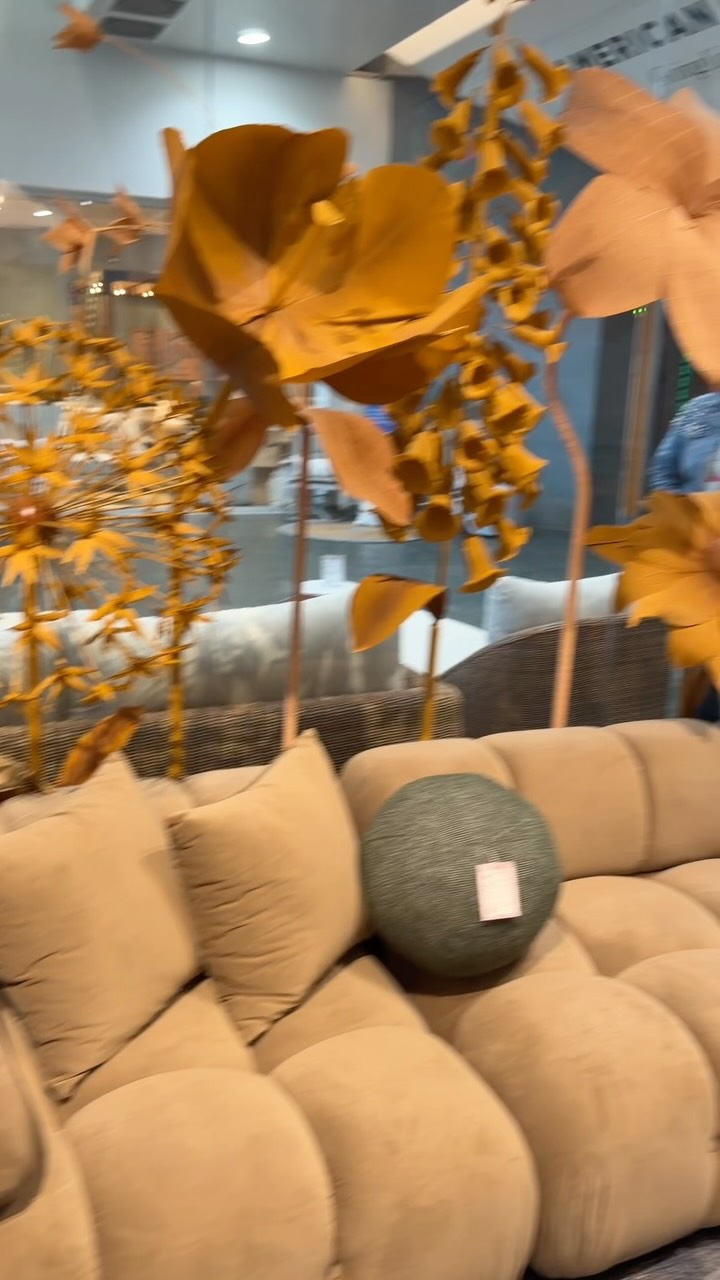 @tovfurniture - curated pieces styled for whimsy, modern boho and cool girl spaces - love this and we always stop by! 💜 #trendforecasting #hpmkt #highpointfurnituremarket #designtrends #futuretrends